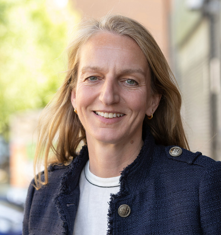 Portrait photograph of Louisa Mitchell MBE, Chief Executive of ALLChild