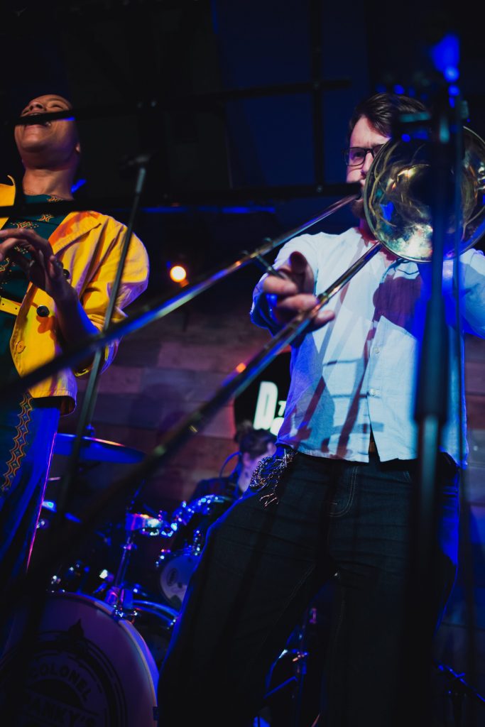 Trombone player