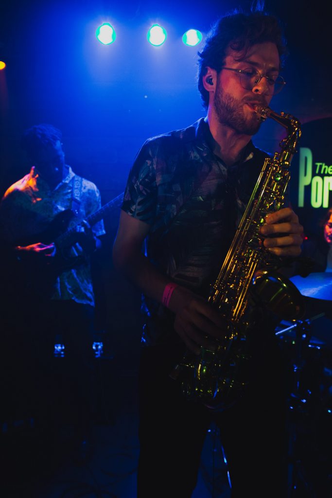 Saxophone player