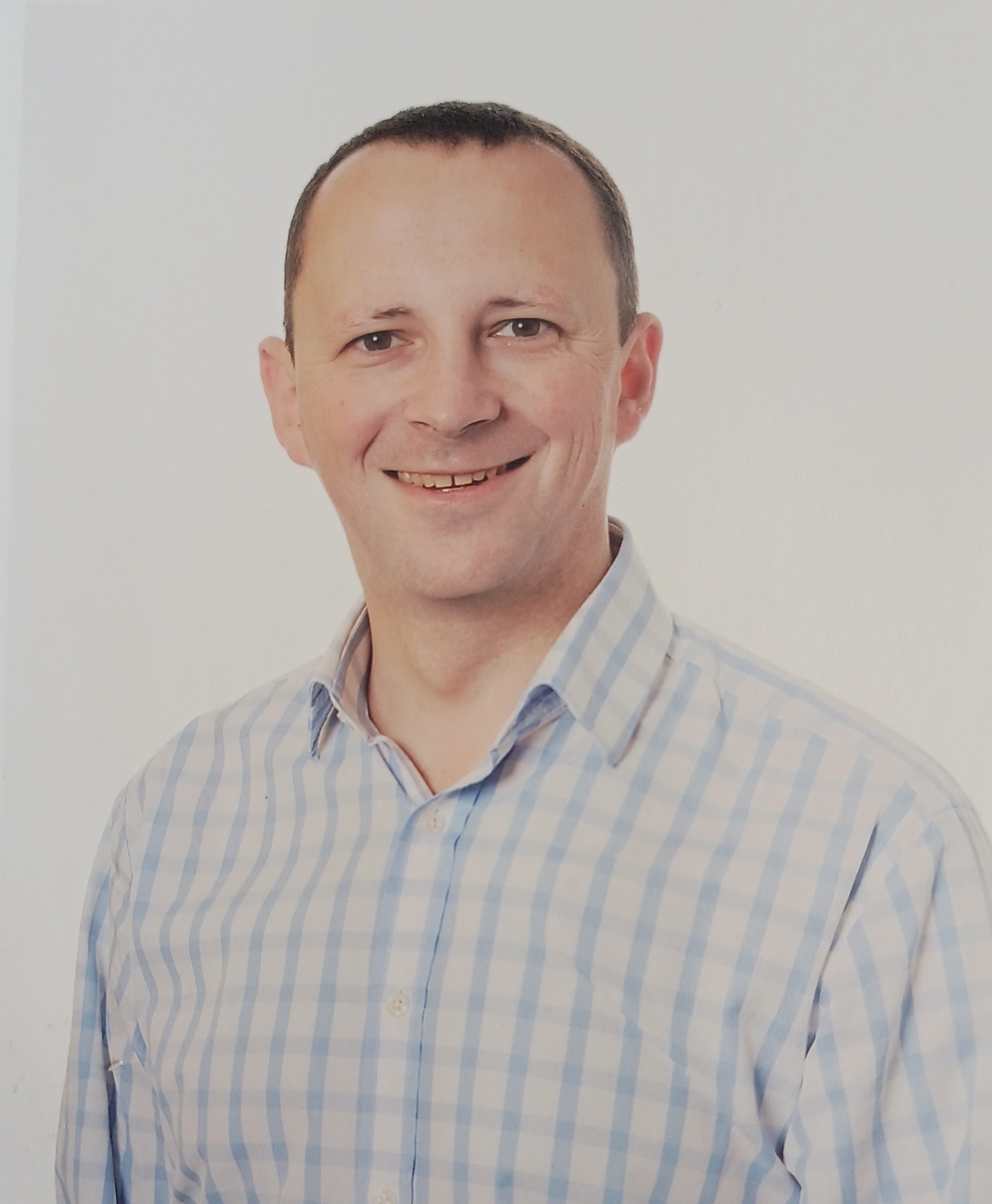 portrait photograph of Andrew Letchford BEM