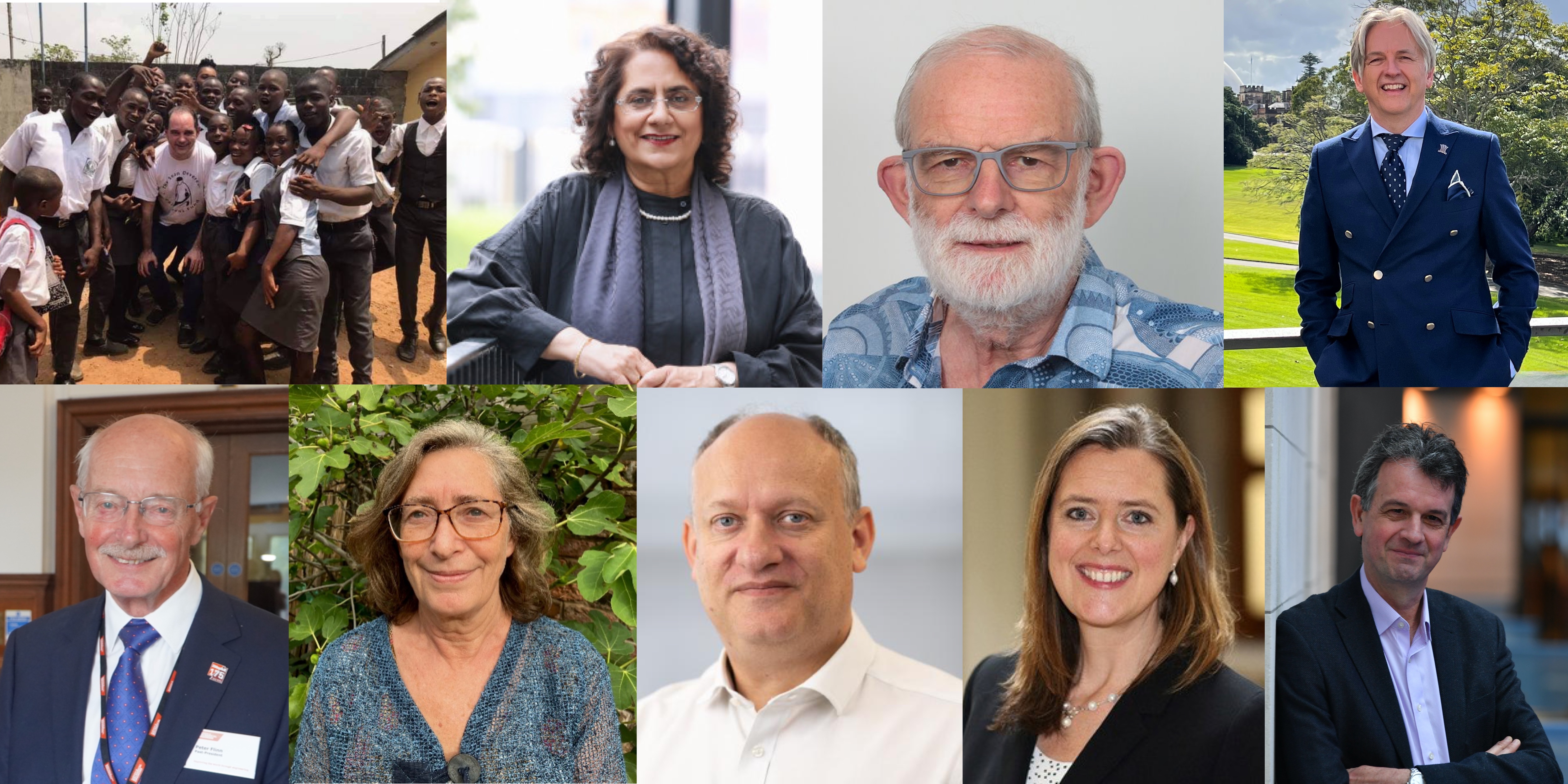 a grouped image showing a selection of 2025 kings birthday honours recipents