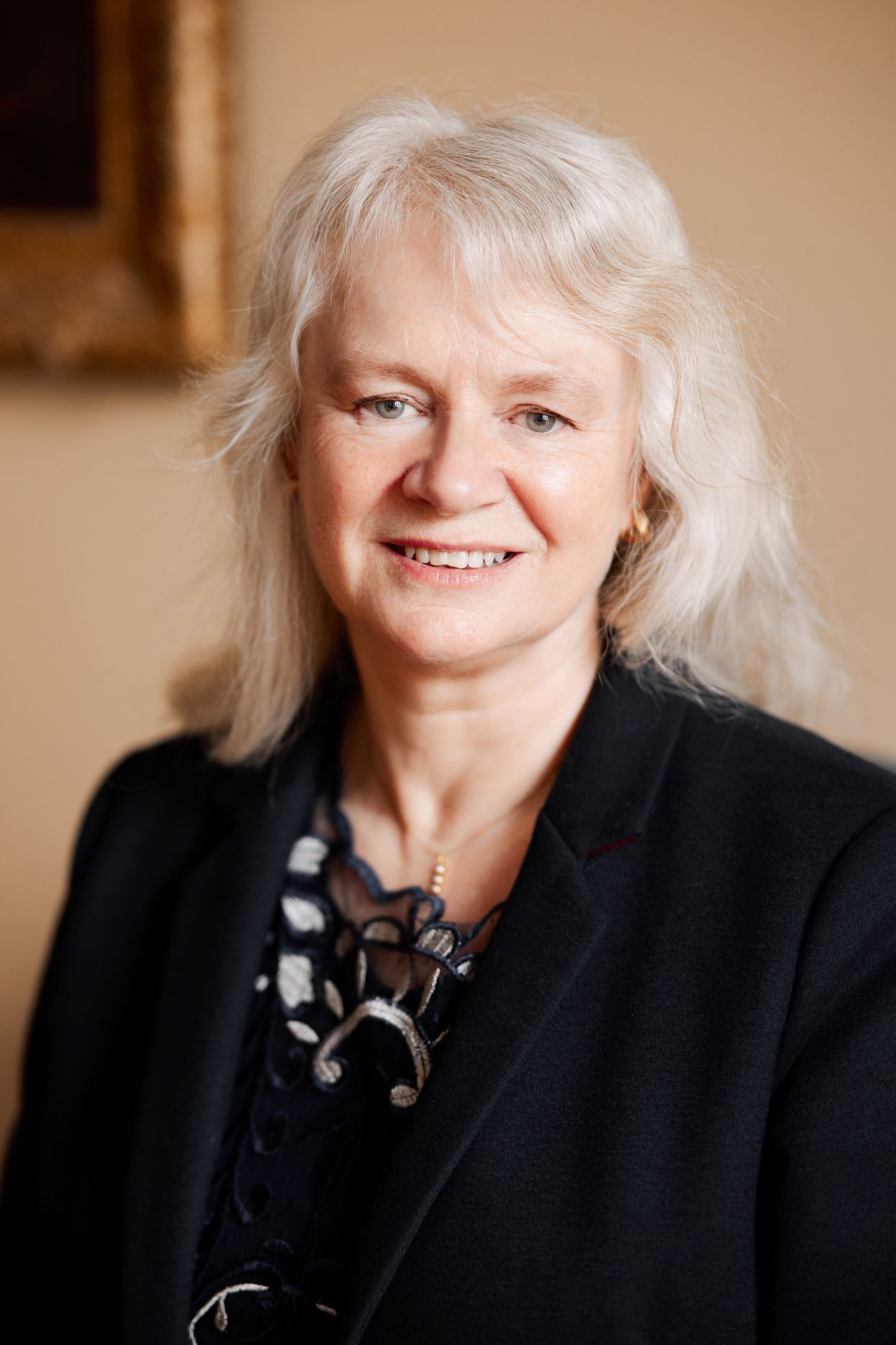 Portrait photograph of Jacqueline Perkins OBE
