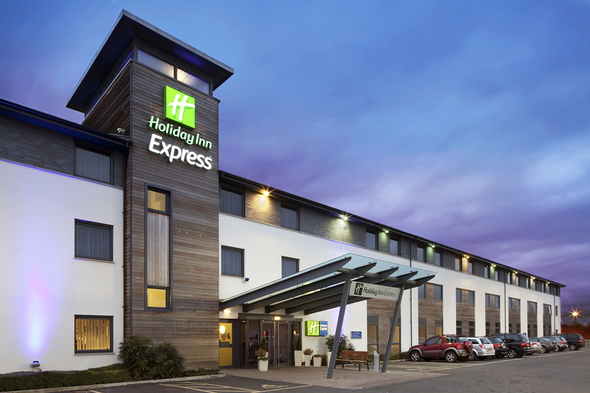 Front of Holiday Inn Express Cambridge
