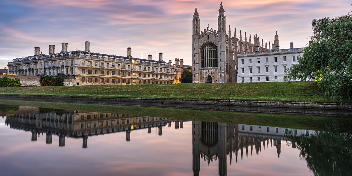 King's College at sunset