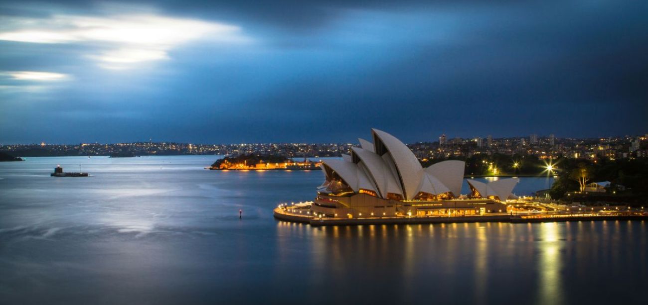 Sydney Opera House at night