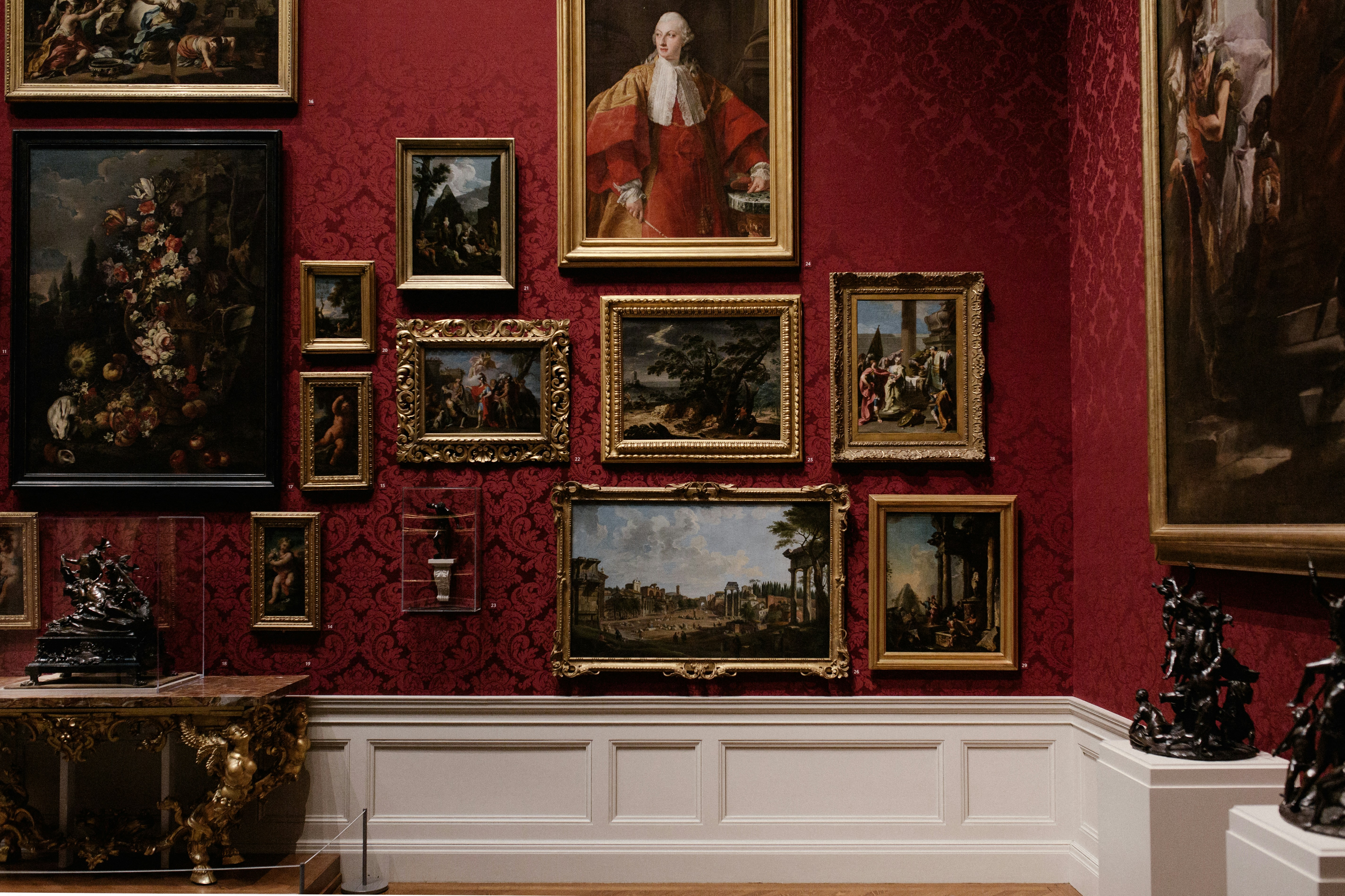 Museum wall