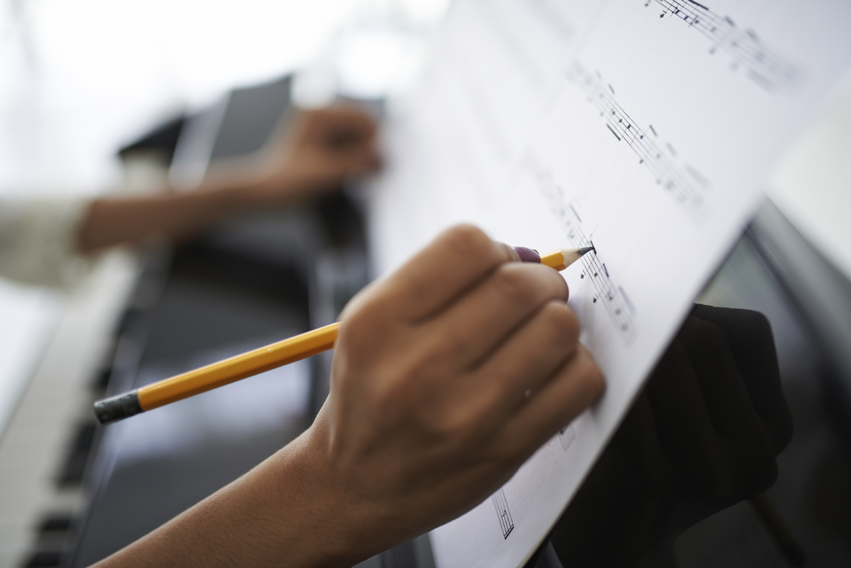 Writing music
