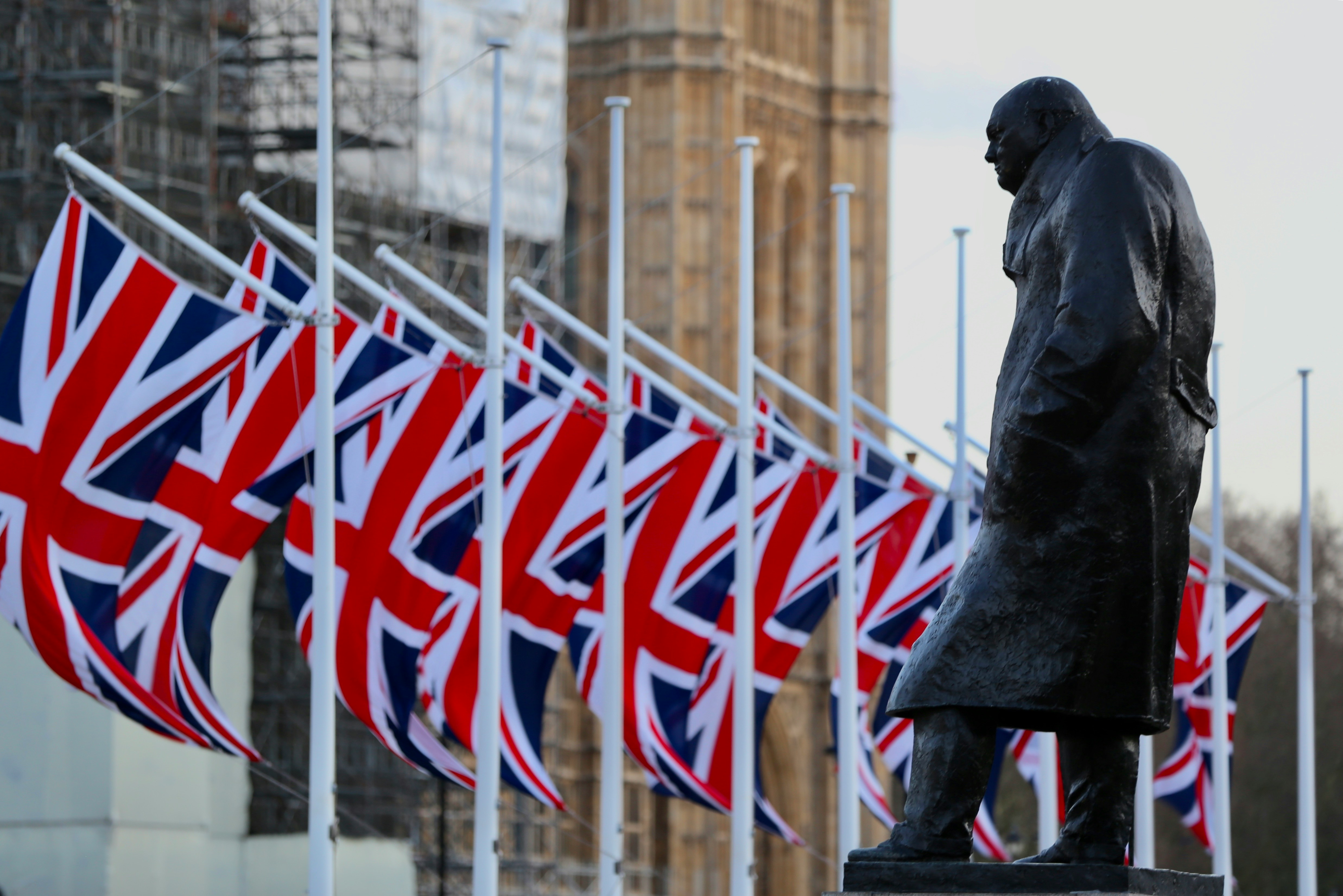 Churchill Statue