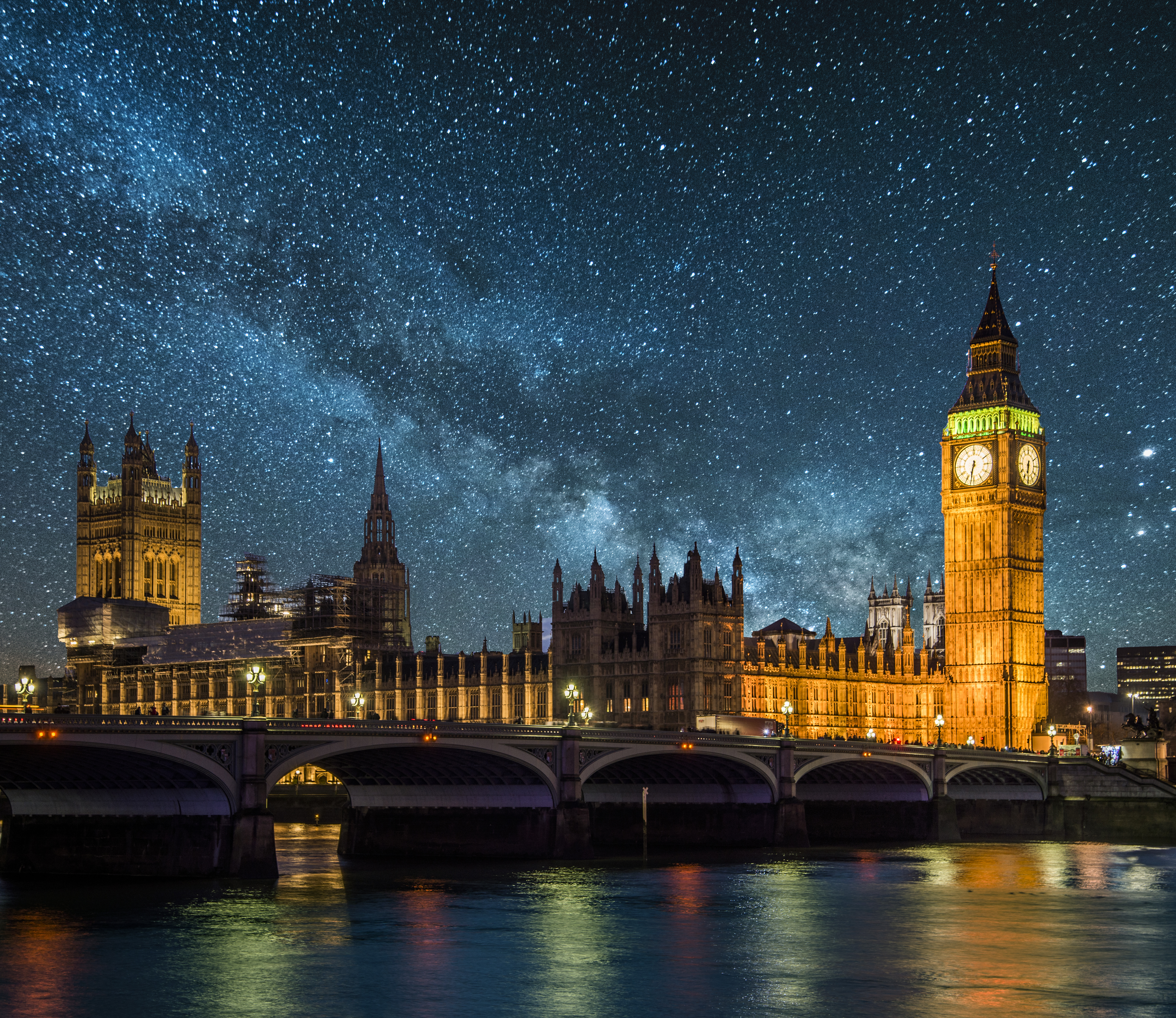 Big Ben at night