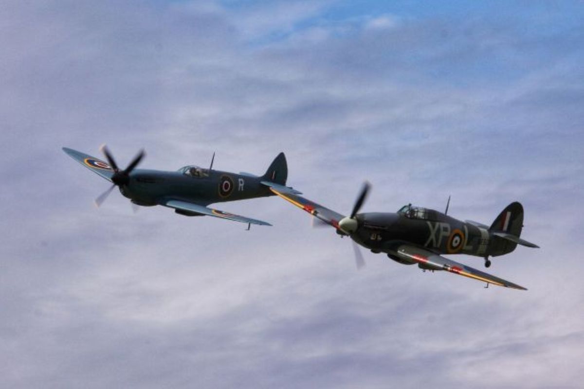 A pair of Spitfires