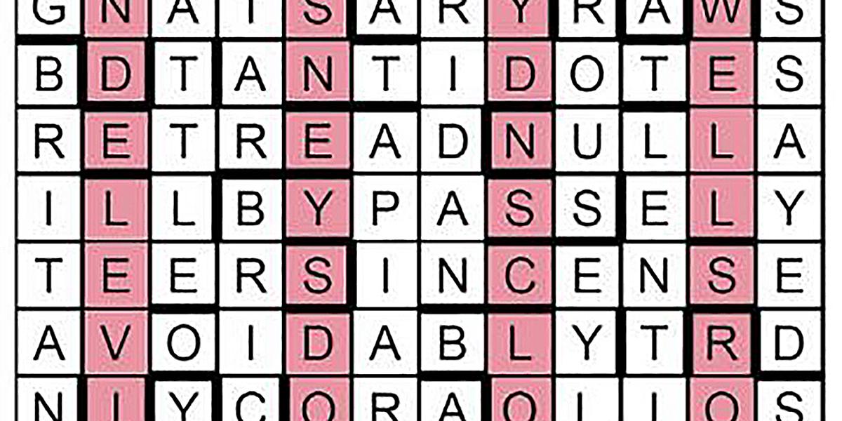 Crossword solution
