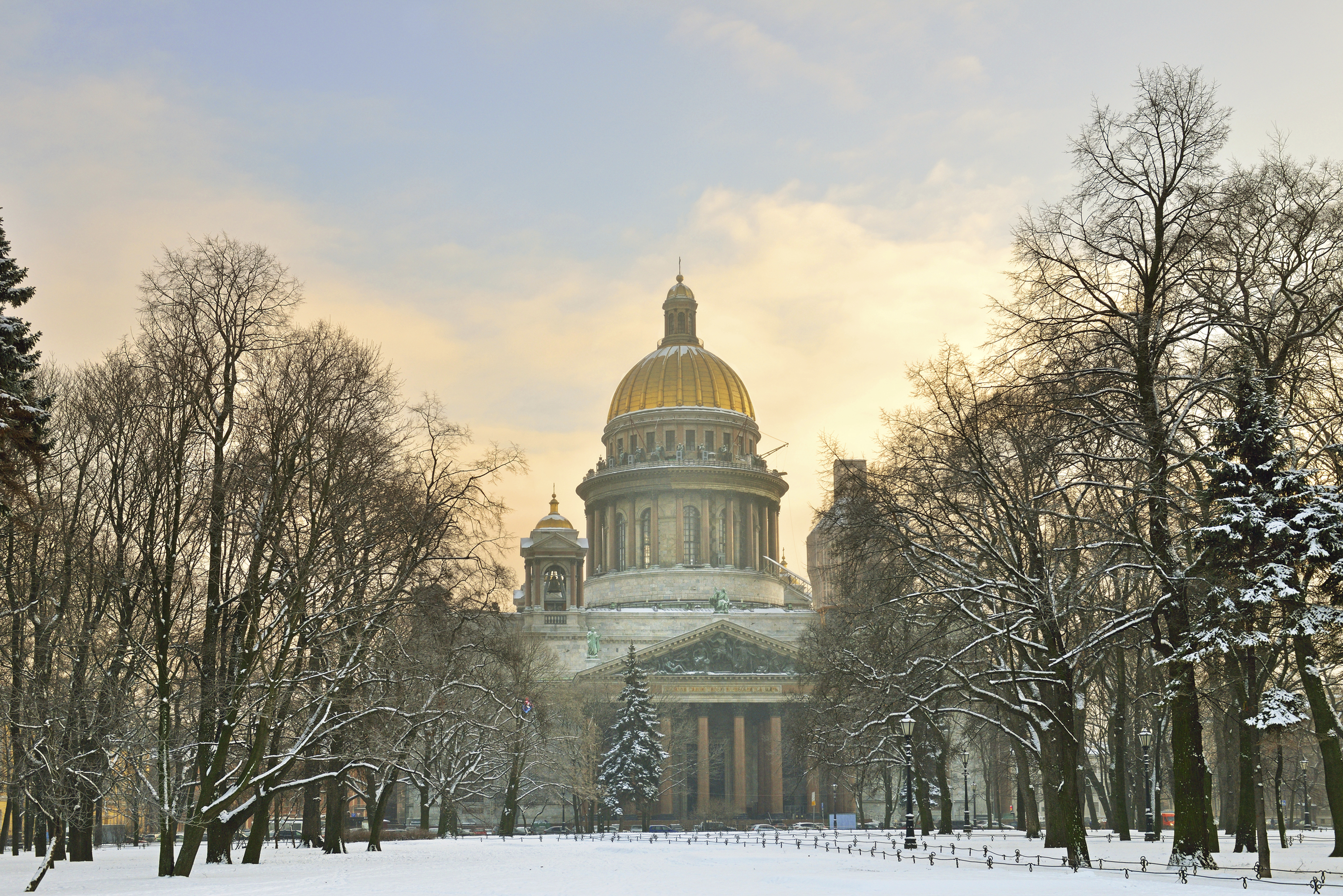 St Petersburg in winter