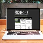 Laptop showing MEMSO Home page