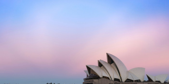 Syndey Opera House in the evening