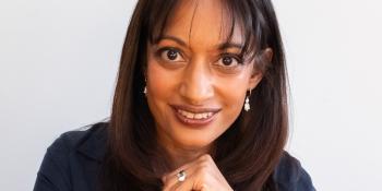 studio portrait photograph of dharshini david obe