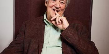 Photograph taken of Stephen Fry Kt by Claudio Raschella