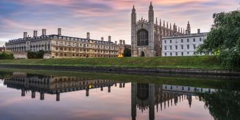 King's College at sunset