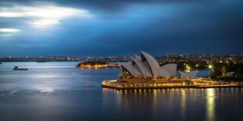 Sydney Opera House at night