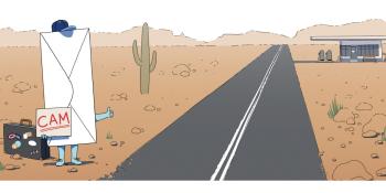 A letter hitch-hiking
