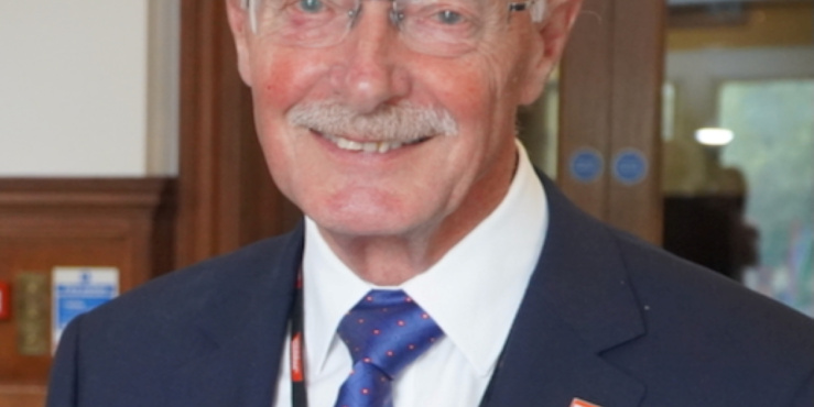 photograph of peter flinn mbe