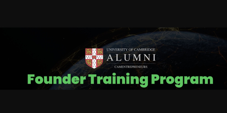 Logo of University of Cambridge and the Founder Training Programme
