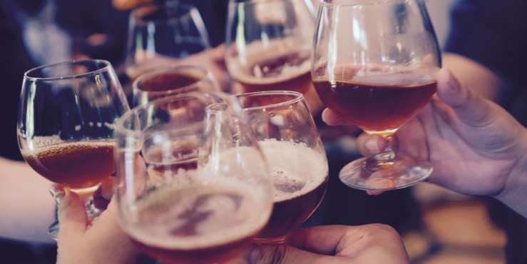 cheers informal drinks