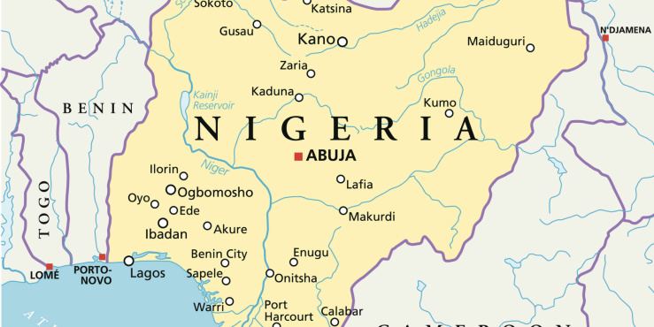 Map of Nigeria