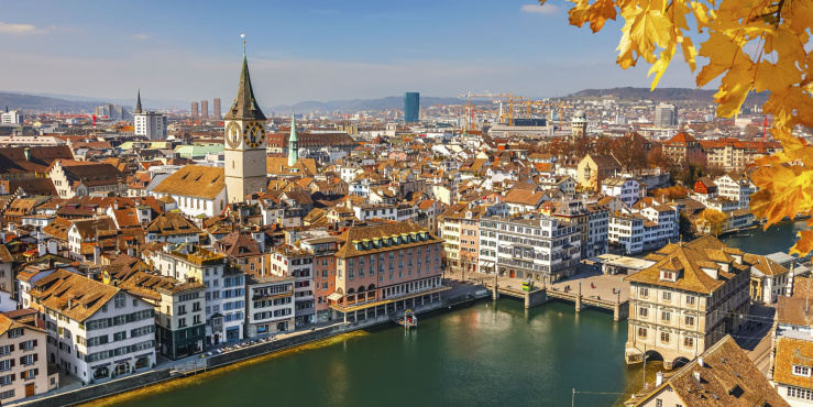 View of Zurich