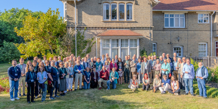 Group photo of the 2025 alumni day