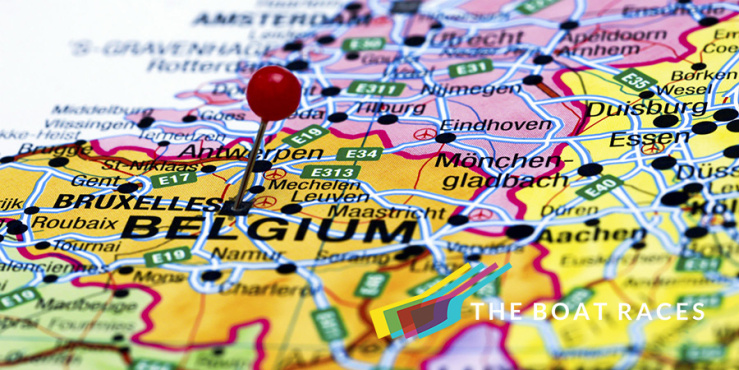Belgium map