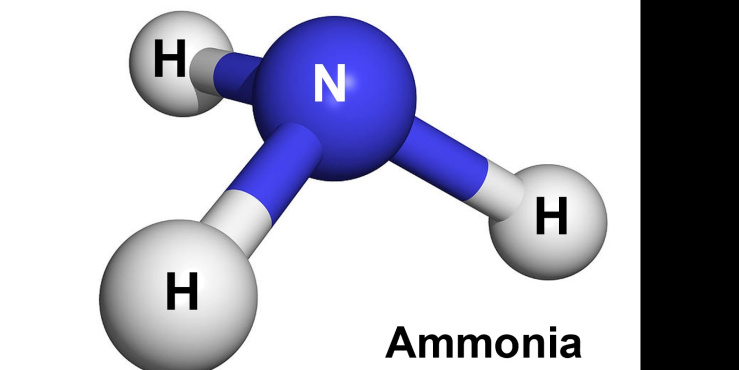 ammonia as an atomic structure