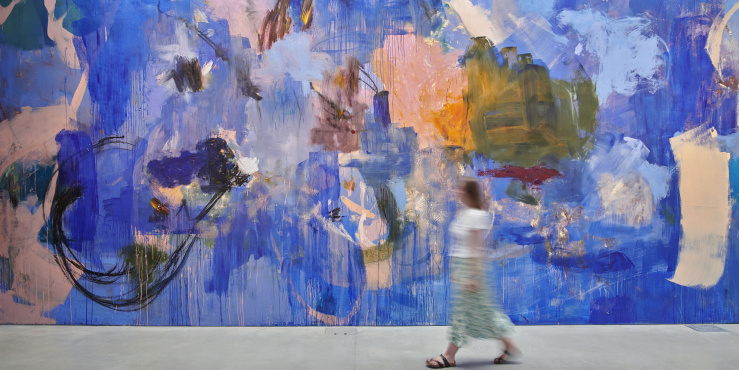Painting from exhibition at Kettle's Yard