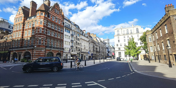 Street corner London