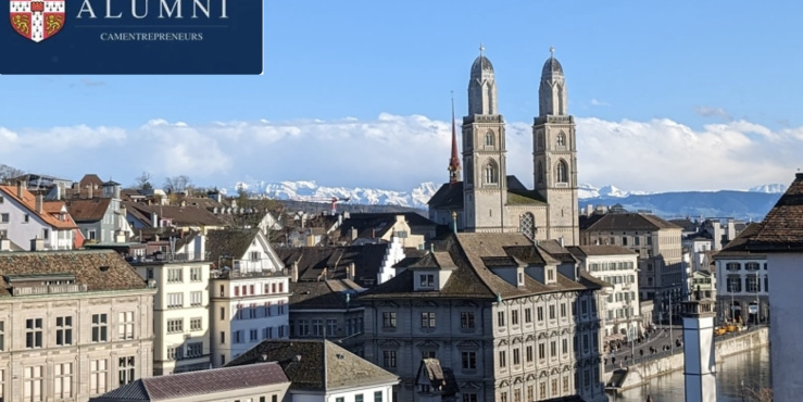 View of Zurich skyline in Switzerland