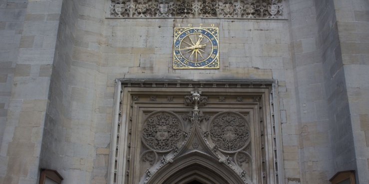 Church front
