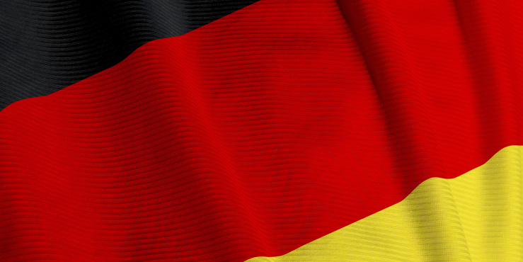 The German flag