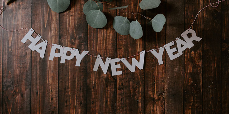 Happy New Year banner