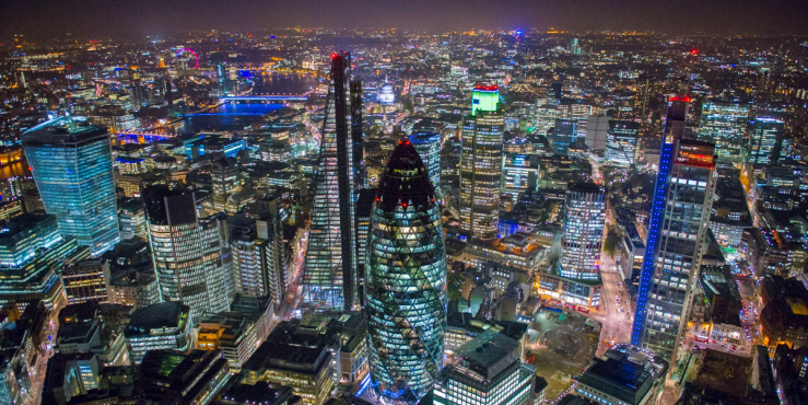 London city nighttime