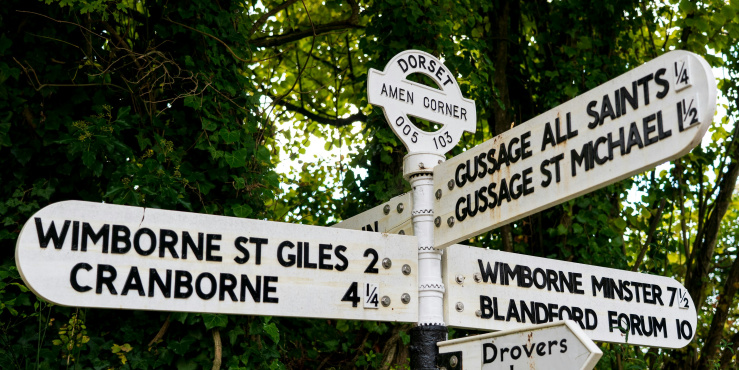 Dorset Street Signs