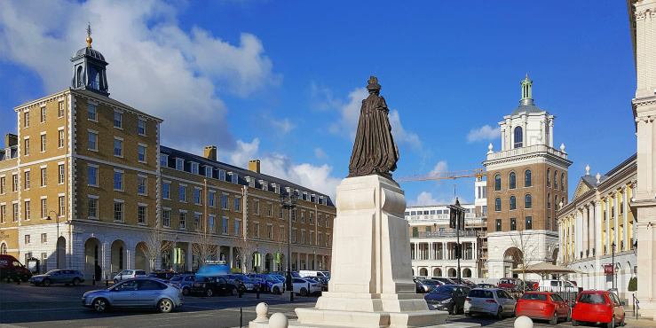 Queen Mother Square, Poundbury, Dorset