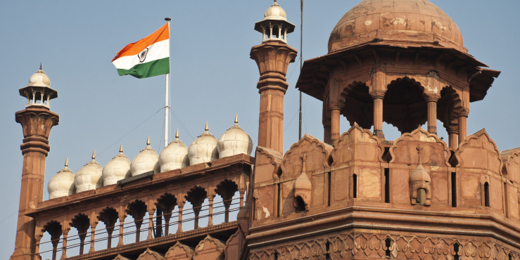 The Red Fort in Delhi
