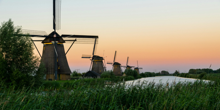 Windmills in the Netherlands