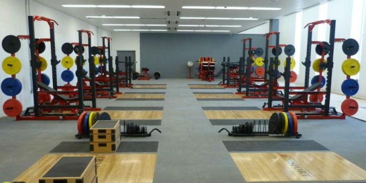 Weights room