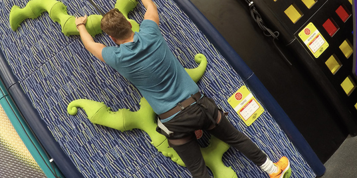Man Climbing