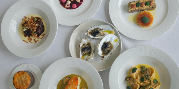 Food from the Gonville kitchen