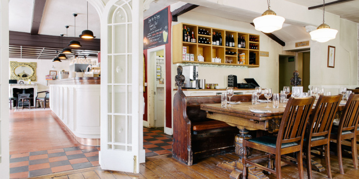 The Tickell Arms interior