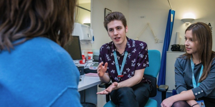 A Preparing for Patients session in 2017. Image Credit: Nick Saffell.