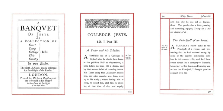 A Banquet of Jests, Sixth Edition, 1640