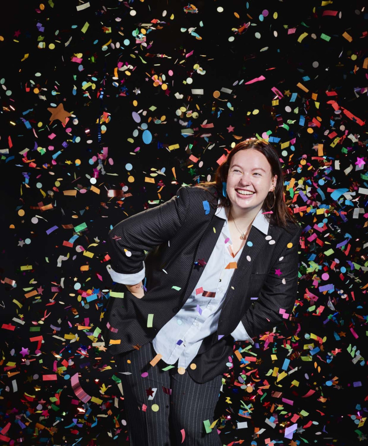Alice Hickson (Philosophy, Third Year), Fitzwilliam Winter Ball Vice President.