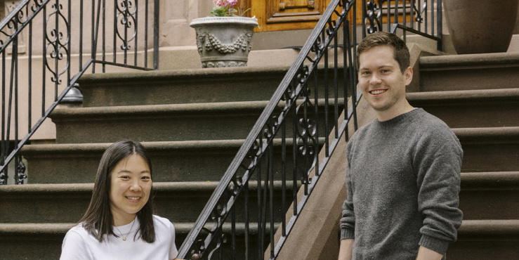 Nancy Yoo (St Edmund’s 2015)  and husband Marc Jansen (Downing 2011)